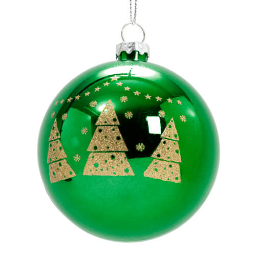 Boule de Noël décoré 