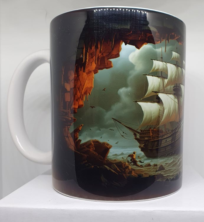 MUG - Boat black