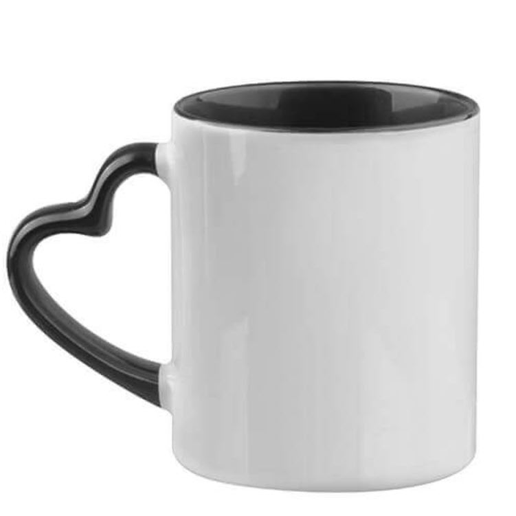 MUG bi-couleur coeur