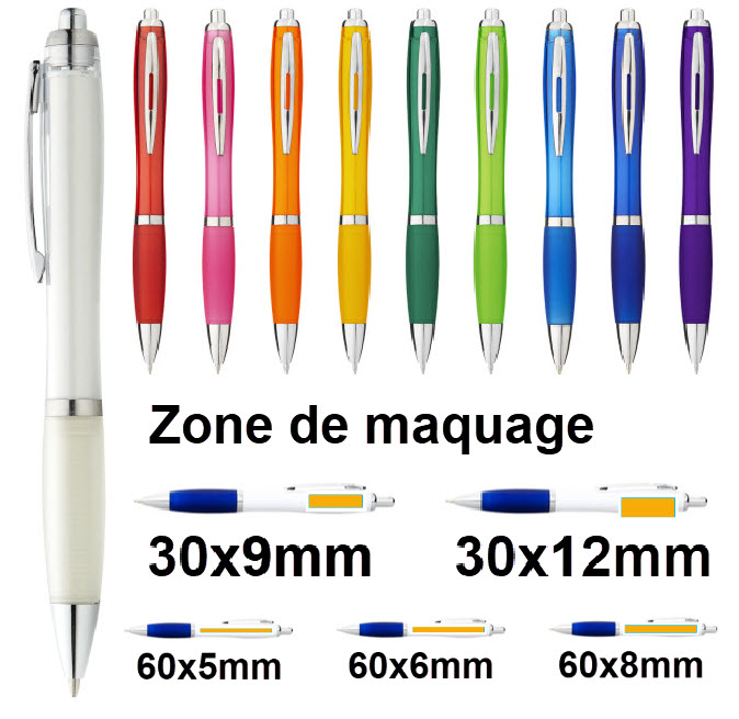 Stylo bille personnalisé 3 