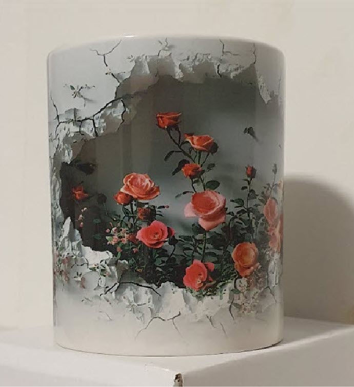 MUG - Fleurs 3D