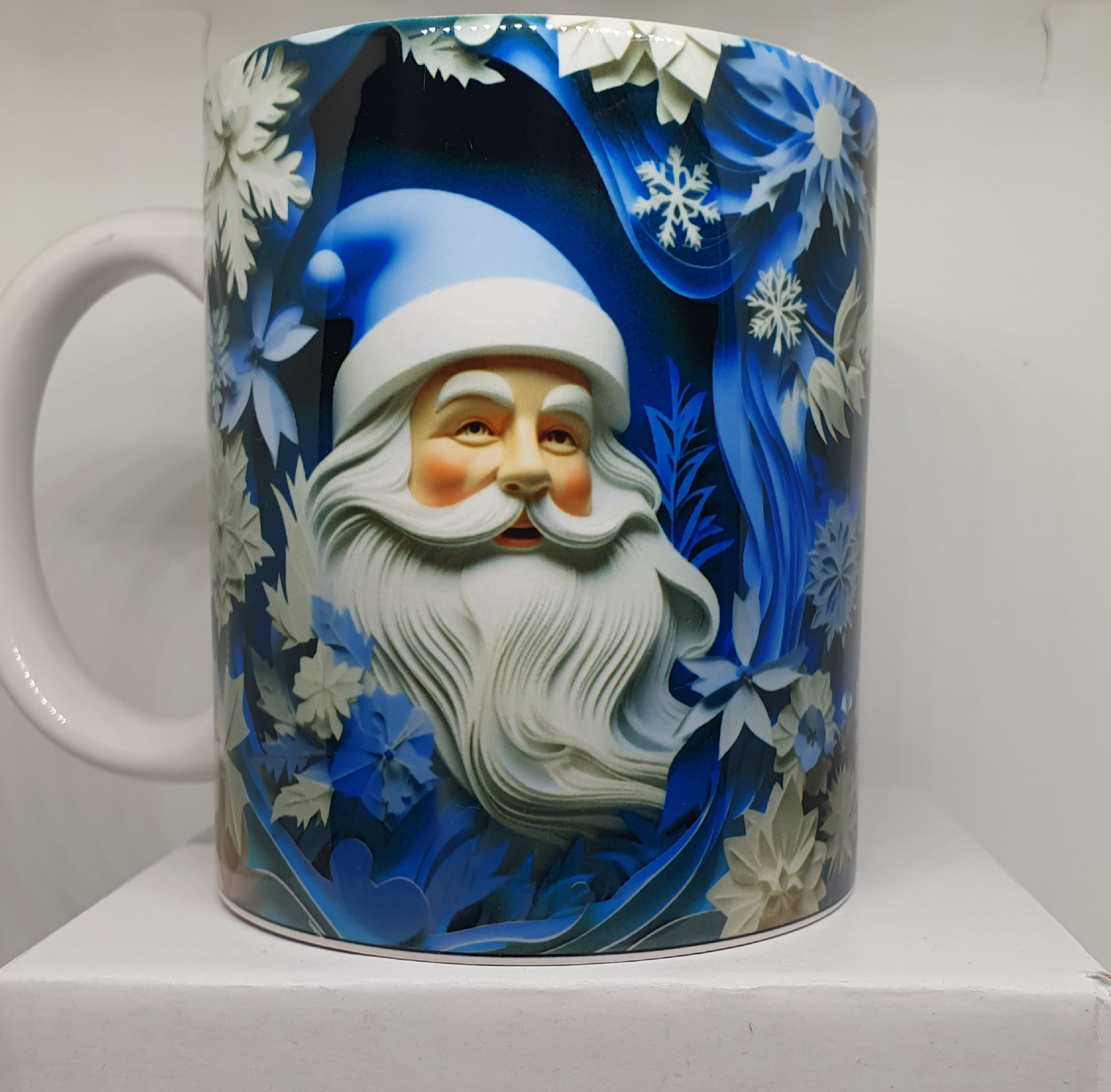 MUG - Père Noël Bleu