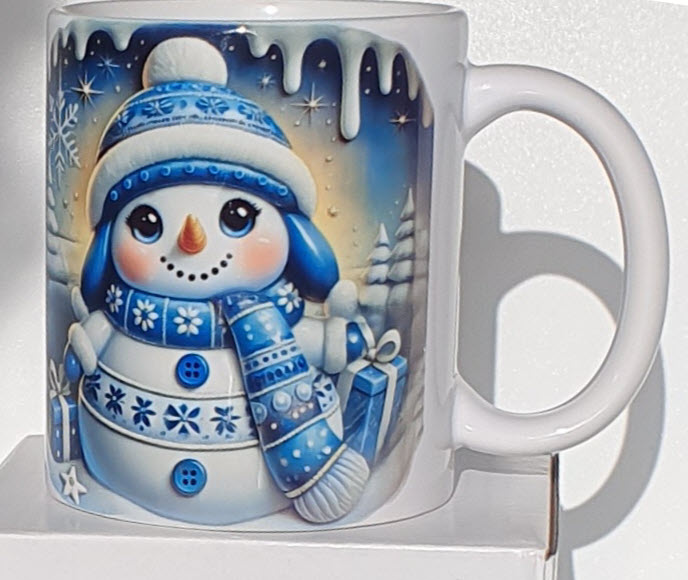 MUG - Bonhomme de neige laine